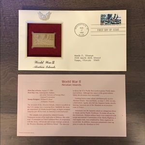Gold stamp replica